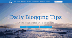 Desktop Screenshot of dailybloggingtips.com